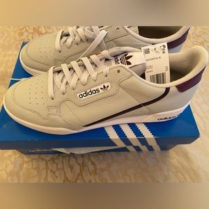 Adidas Continental 80 "Grey Maroon" US Mens Size 11